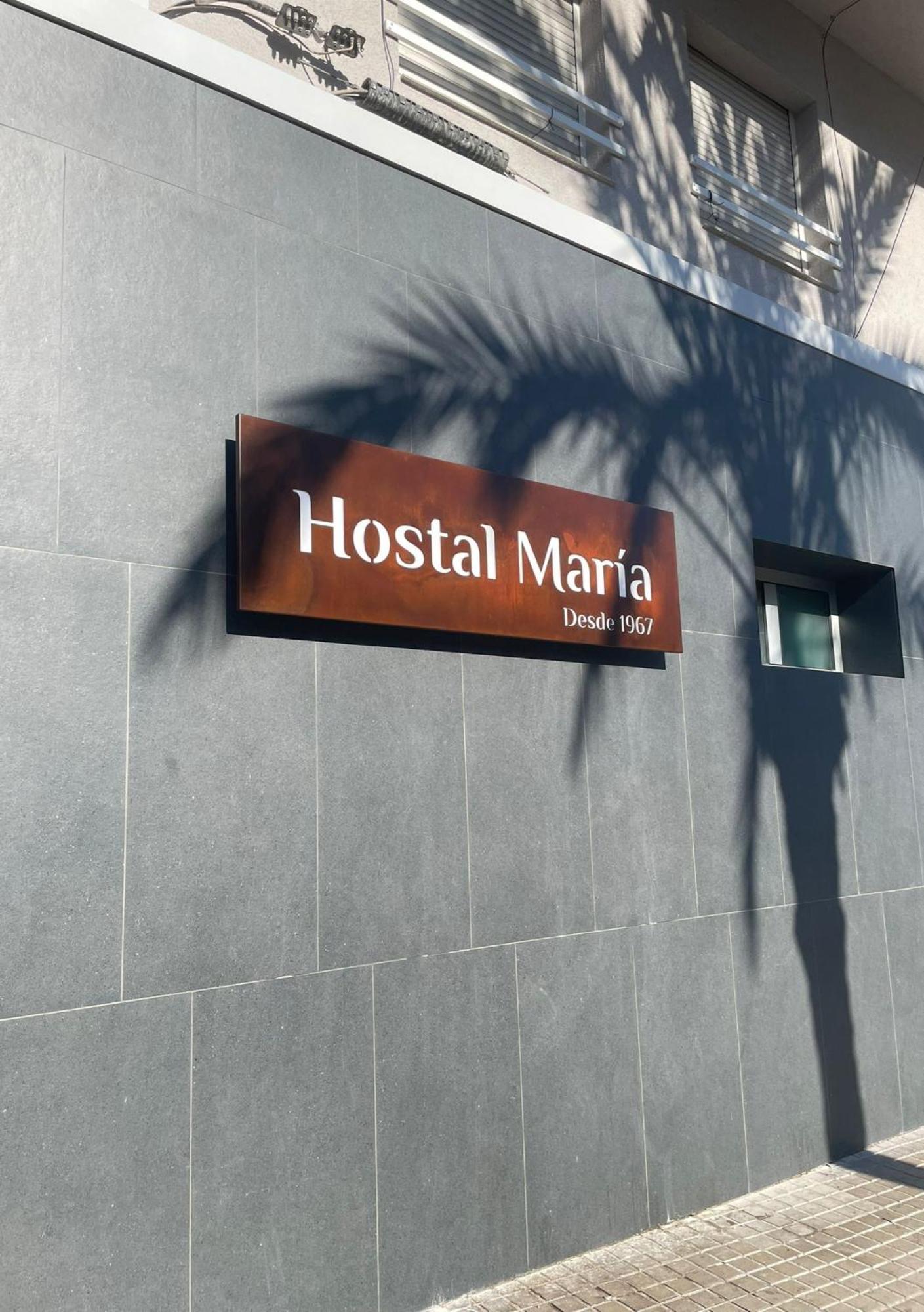 Hostal Maria Elx Esterno foto Hostel María
